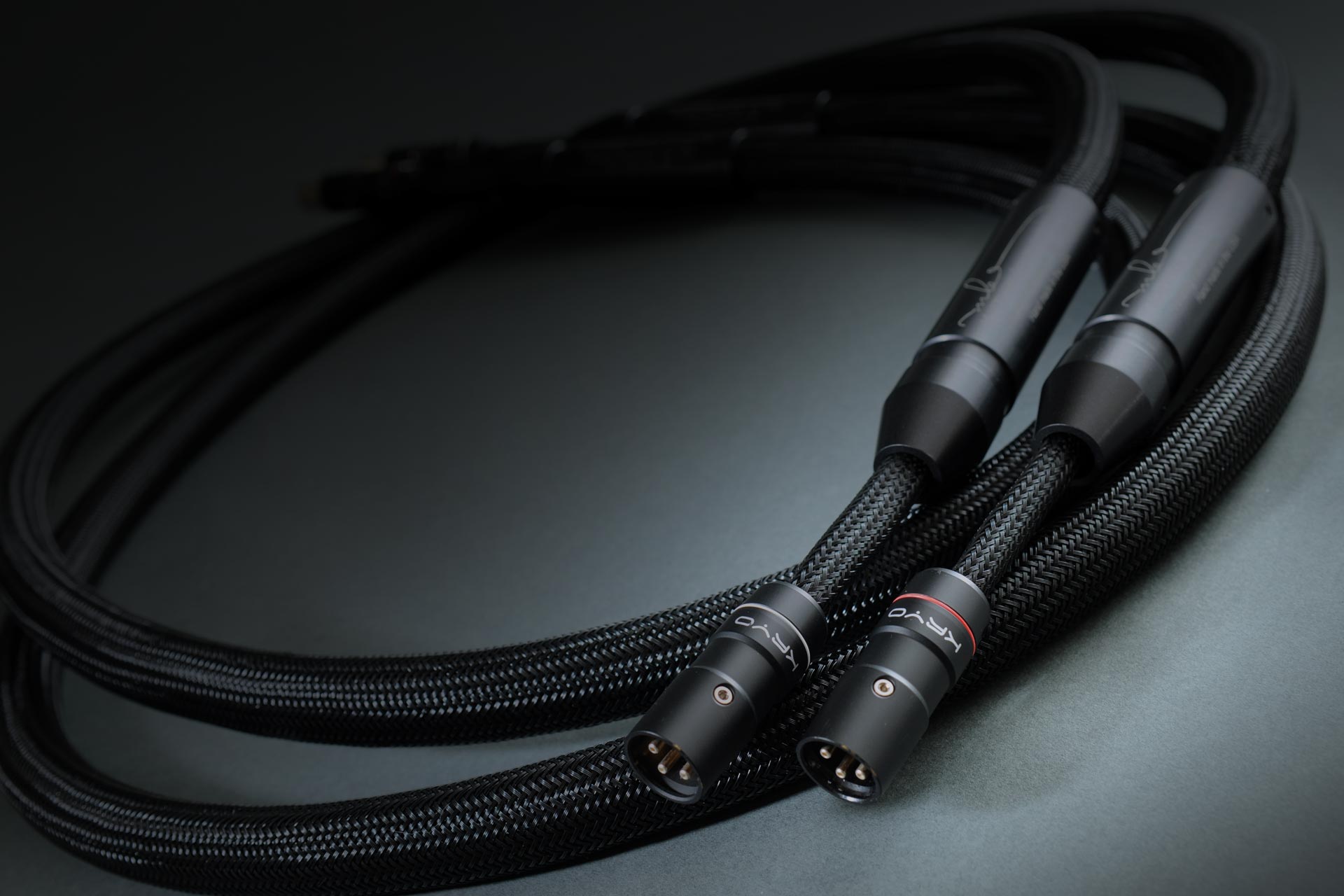 Matthew Bond Audio Analog Reference Interconnect cables closeup